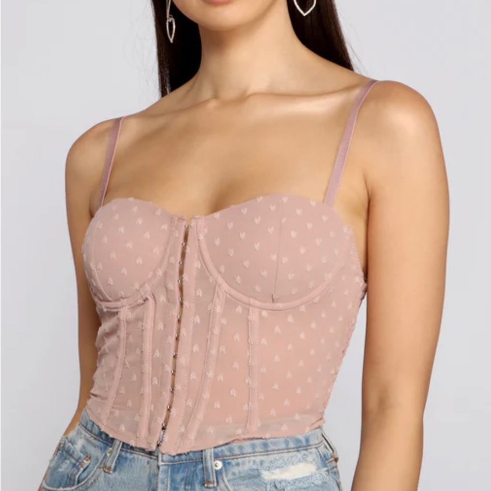 Pink women’s corset size medium